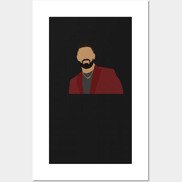 Drake Silhouette Wall Art by morgananjos